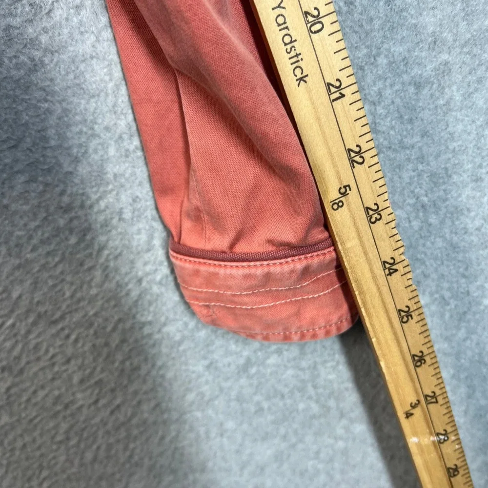 Hei Hei Anthropologie Women S Utility Jacket Salmon Pink Asymmetrical Drawstring
